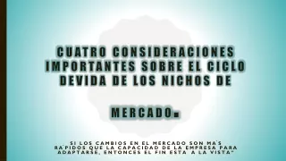 Nichos de Mercado by Jazmin Coliente F