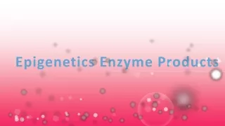 epigenetics enzyme products