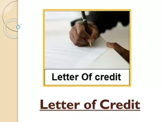 letter of credit