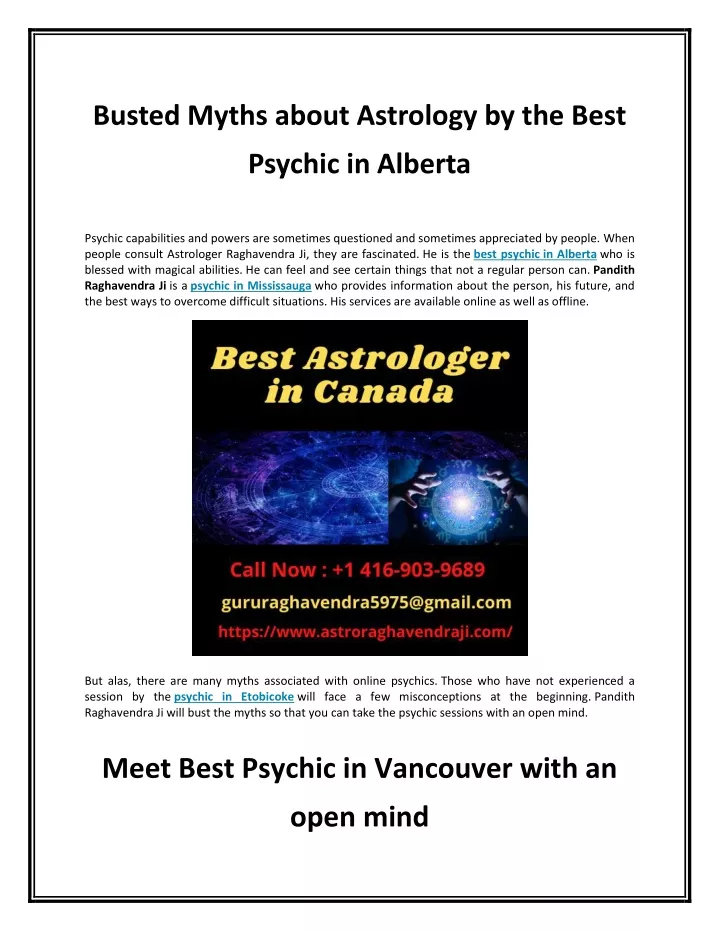 busted myths about astrology by the best
