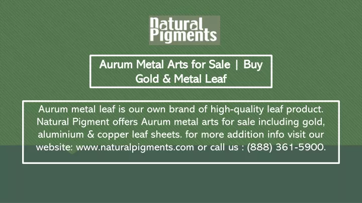 aurum metal arts for sale buy gold metal leaf