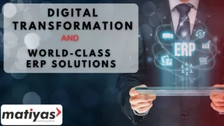 Matiyas: Business Automation | Digital Transformation | ERP Solution