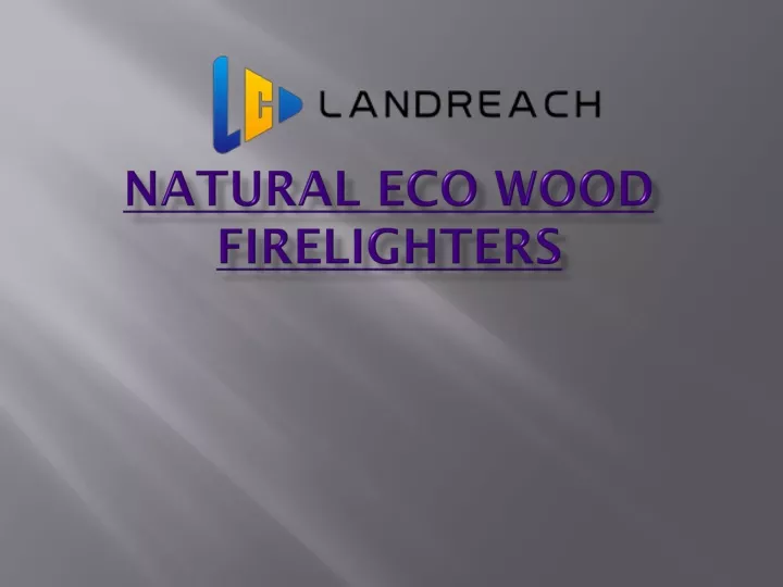 natural eco wood firelighters