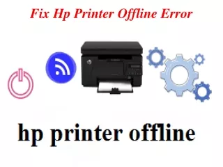 Fix HP Printer Offline Error
