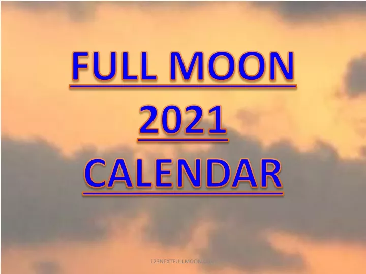 full moon 2021 calendar