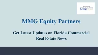 Get Latest Updates on Florida Commercial Real Estate News