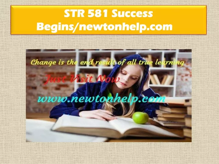 str 581 success begins newtonhelp com