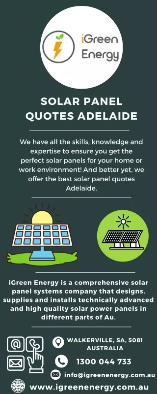 Solar Panel Quotes Adelaide