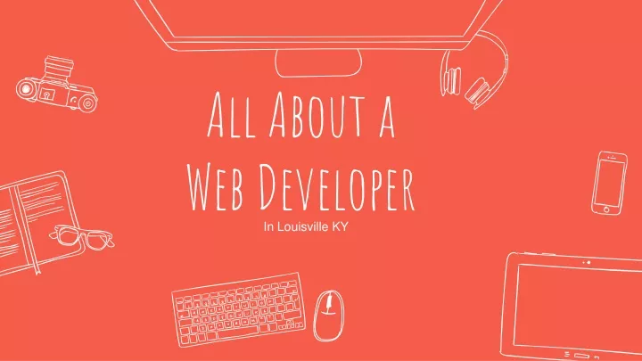 all about a web developer