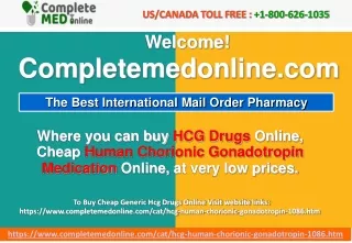 Buy Cheap Generic HCG Injection Online-CompleteMedOnline