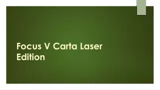 focus v carta laser edition