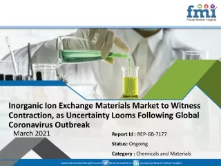 Inorganic Ion Exchange Materials Market