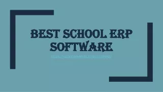 best school erp software