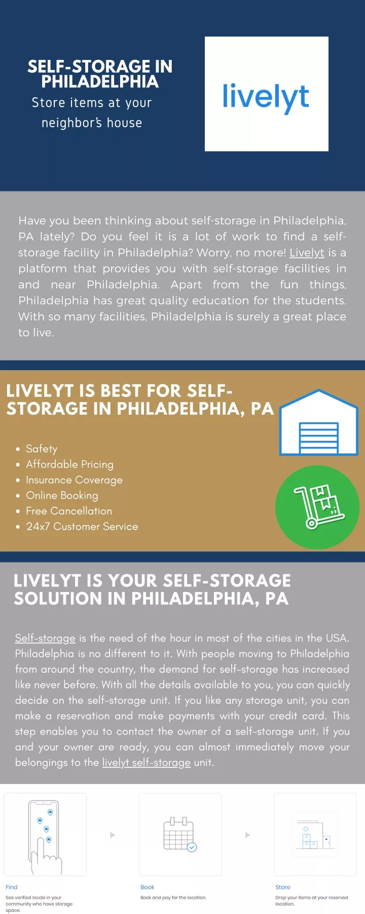 self storage in philadelphia store items at your