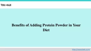Benefits of Adding Protein Powder in Your Diet