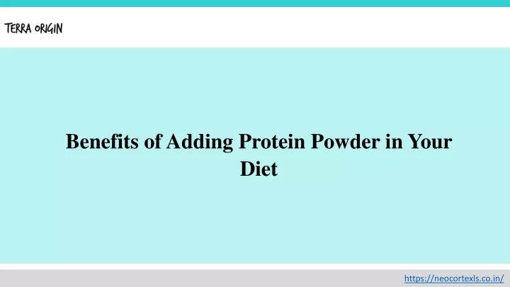 benefits of adding protein powder in your diet