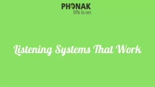listening systems that work
