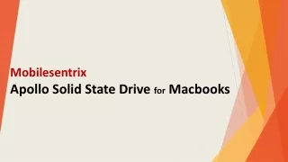 mobilesentrix apollo solid state drive