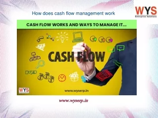 Process Of How Cash Flow Management Works