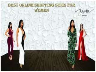 Online Women Shopping Stores | Malandra Boutique