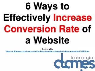 6 ways to effectively increase conversion rate