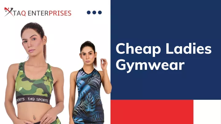 cheap ladies gymwear
