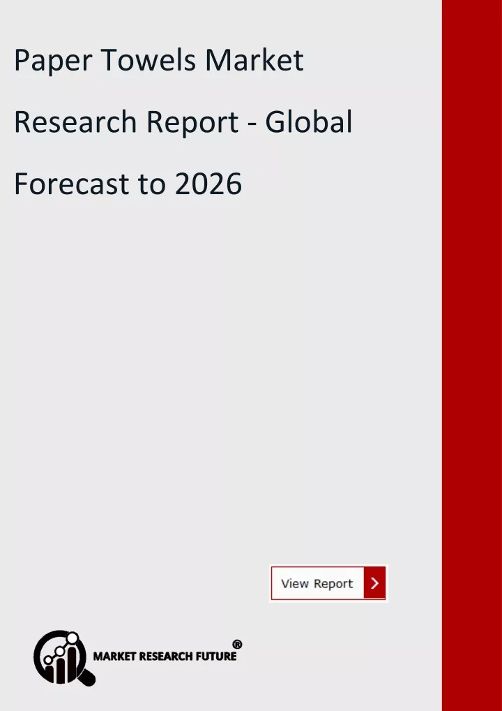 paper towels market research report global