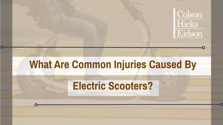 what are common injuries caused by