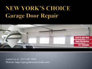 Rikers Island garage doors company