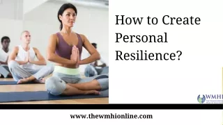 Personal Resilience Online Training in Australia