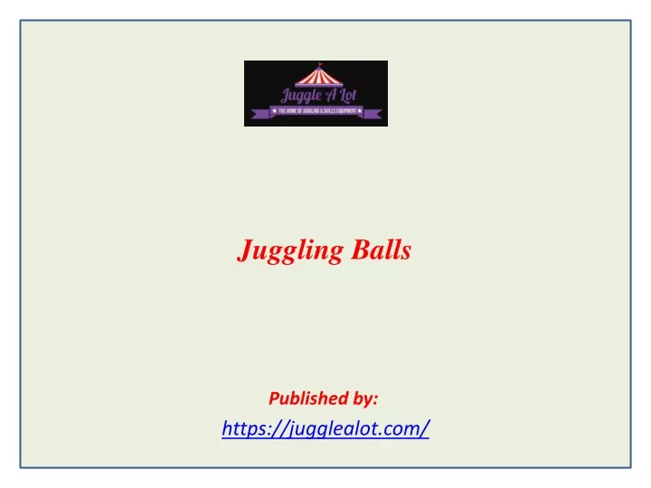juggling balls published by https jugglealot com