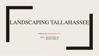 Landscaping Tallahassee