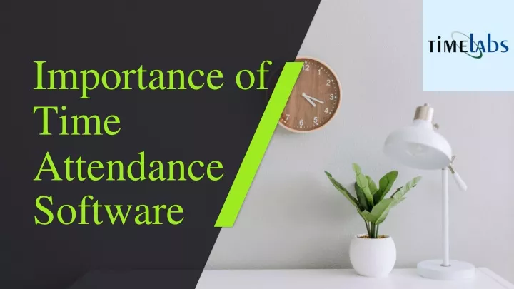 importance of time attendance software