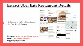 extract uber eats restaurant details