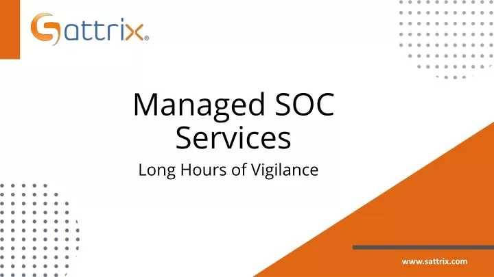 managed soc services