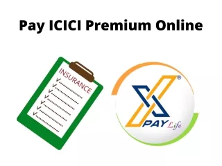 Pay ICICI Premium Online