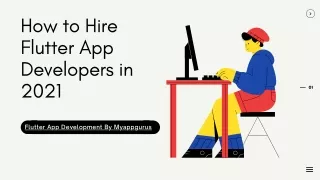 how to hire flutter app developers in 2021
