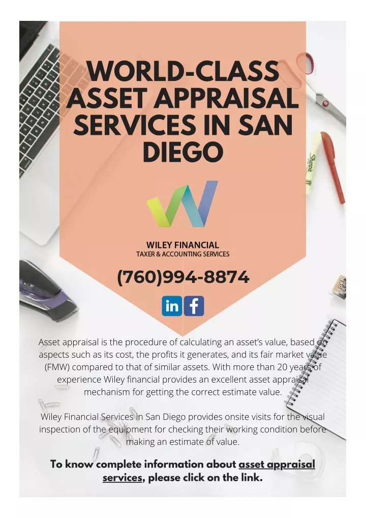 world class asset appraisal services in san diego