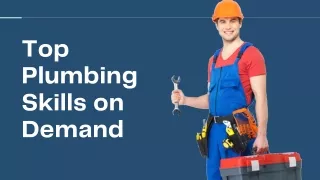 Read Top Plumbing Skills on Demand That can be Helpful for You