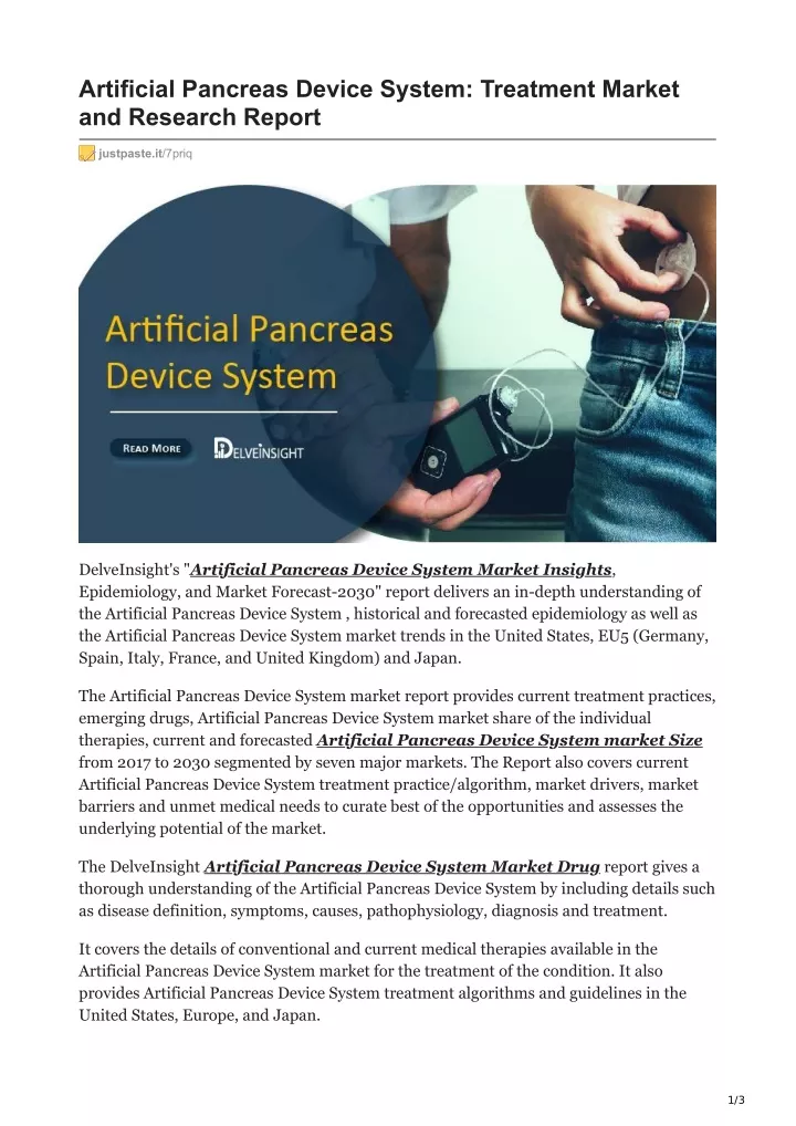 artificial pancreas device system treatment