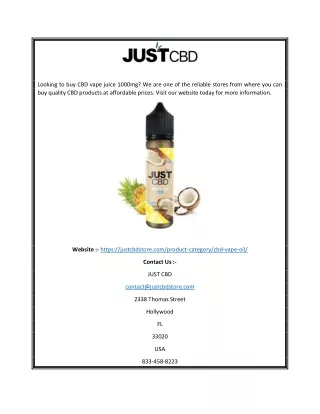 looking to buy cbd vape juice 1000mg