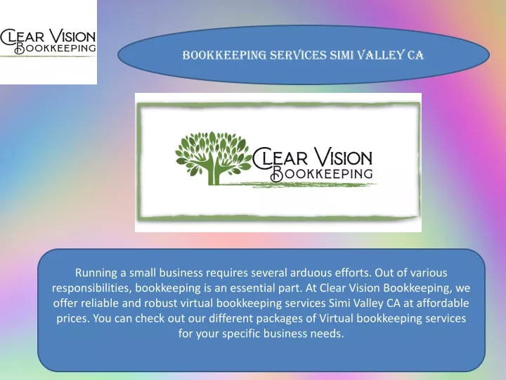 bookkeeping services simi valley ca