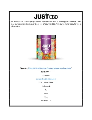 we deal with the sale of high quality cbd gummies
