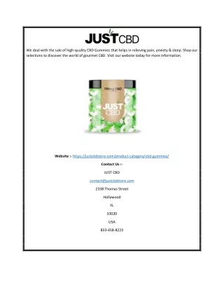 we deal with the sale of high quality cbd gummies