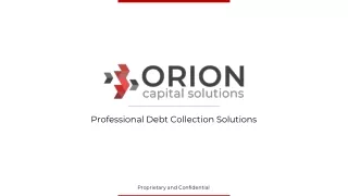 professional debt collection solutions