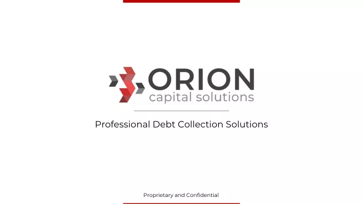 professional debt collection solutions