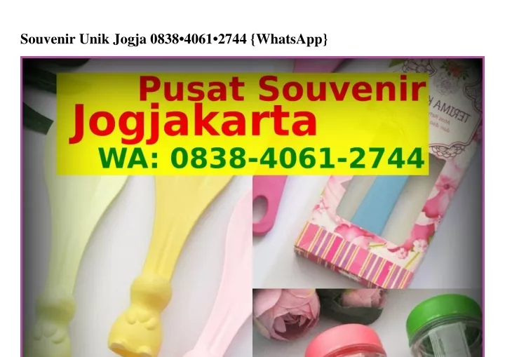 souvenir unik jogja 0838 4061 2744 whatsapp