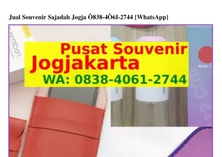 Jual Souvenir Sajadah Jogja O838_4O6I_2744{WhatsApp}