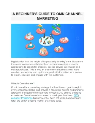 a beginner s guide to omnichannel marketing