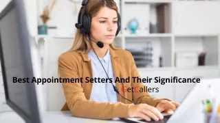 best appointment setters and their significance